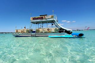 Destin Crab Island Double Decker Tiki Pontoon Adventure