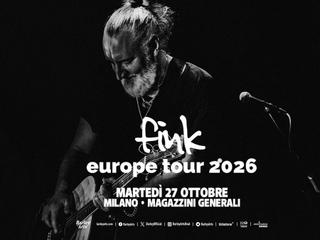 Fink | Europe Tour 2026 | Live in Milan