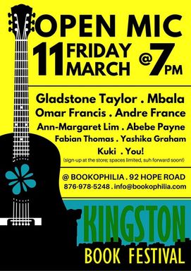 Open Mic March 11 at 7pm