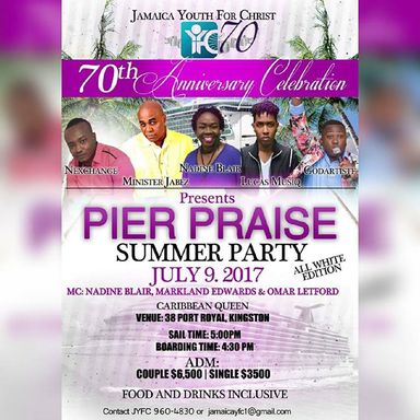 JYFC's Pier Praise- The All White Edition
