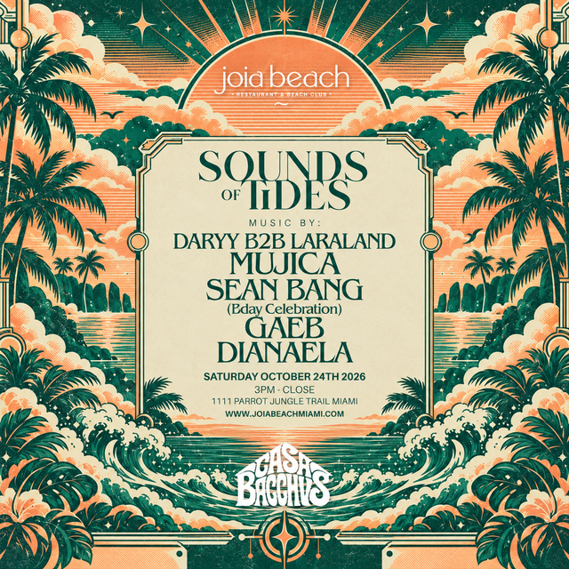 Joia Beach presents Sounds of Tides