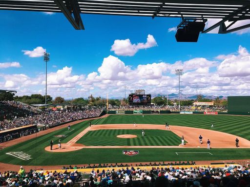 Giants at Athletics: Cactus League Spring Training