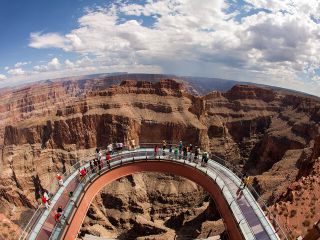 Grand Canyon West Hoover Dam Stop with Upgrade Options 