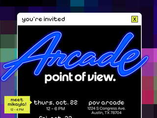 POV Beauty Pop-Up Brings Korean Arcade to South Congress for F1 Weekend
