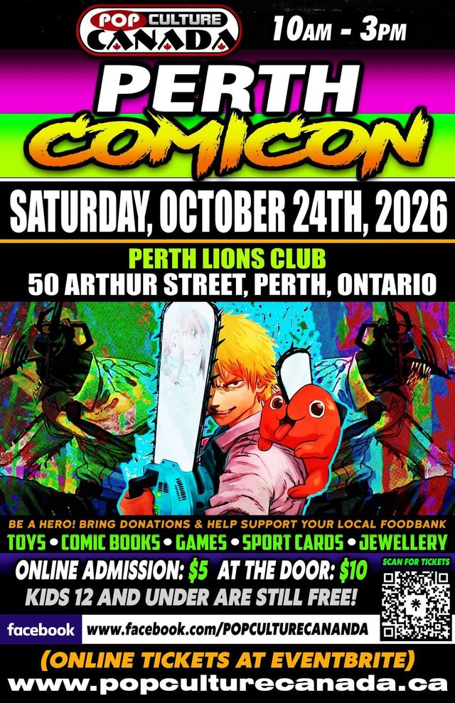 PERTH COMICON OCTOBER 24TH 2026 COMIC CON