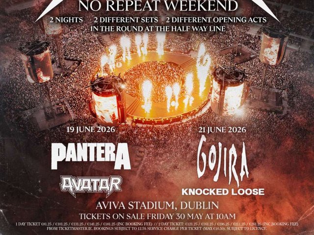 Metallica - 2 Day Pass at Sphere at The Venetian Resort