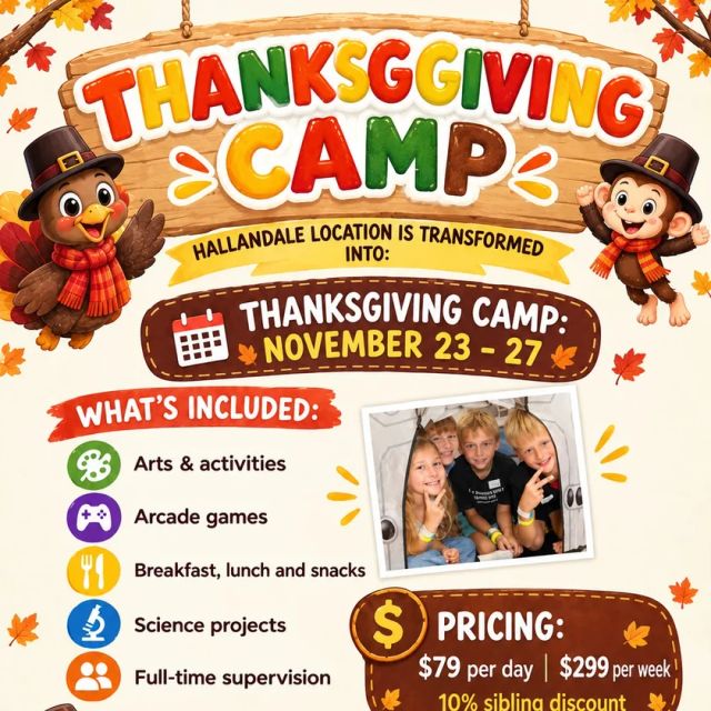 Thanksgiving Camp in Hallandale Beach