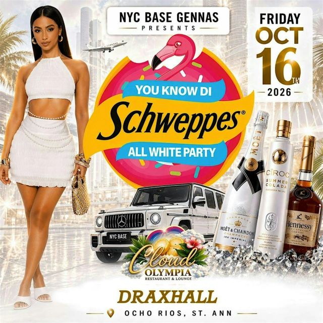 You Know Di Schweppes All White Party