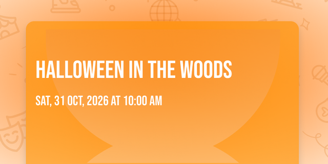 HALLOWEEN IN THE WOODS