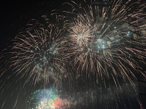 FIREWORKS! – Aboard the Tall Ship Windy.