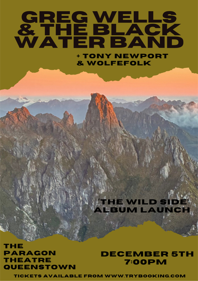 Greg Wells & The Blackwater Band Album launch