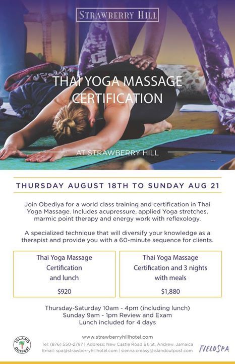 Thai Massage Certification