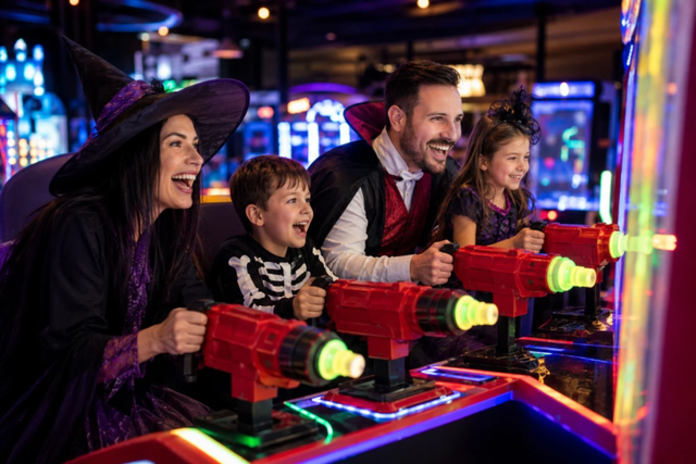 Plan a spooky, fun arcade outing