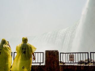 Niagara Falls Tour: Boat Cruise, Journey Behind Falls and Skylon