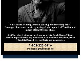 Saturday Night with Geoff Arsenault