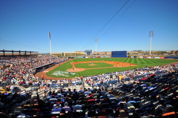 Mariners at Padres: Cactus League Spring Training