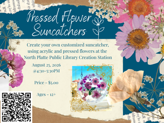 Pressed Flower Suncatchers