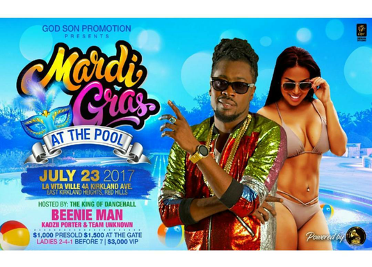 Mardi Gras @ The Pool