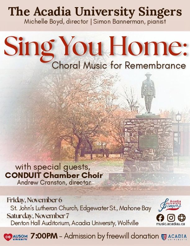 Sing You Home: Choral Music for Remembrance