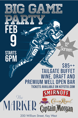 BIG GAME Watch Party at The Marker Key West Harbor Resort