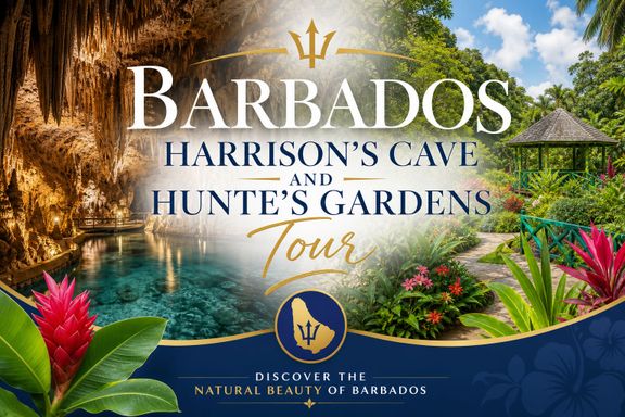 Barbados: Harrison's Cave & Hunte's Gardens Tour 2026