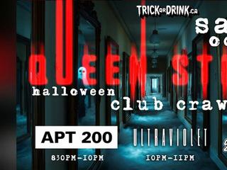 Queen West Club Crawl | Toronto Halloween Costume Party 2026 | Oct 31