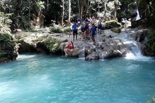 Private Blue Hole and River Tubing from Ocho Rios