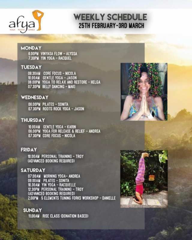 Afya Yoga Studio : Core Focus