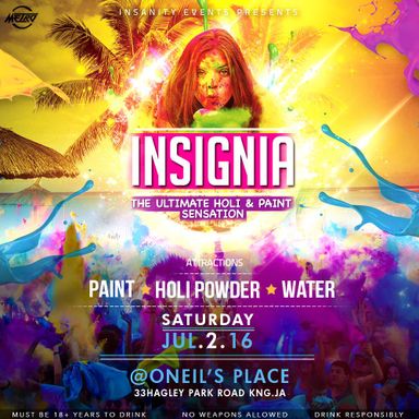 INSIGNIA "The Ultimate Holi & Paint Sensation