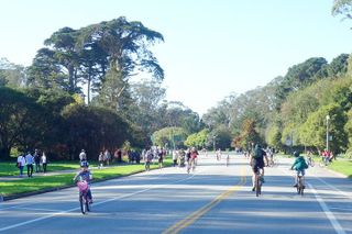 Summer of Love San Francisco Guided eBike Tour Golden Gate Park