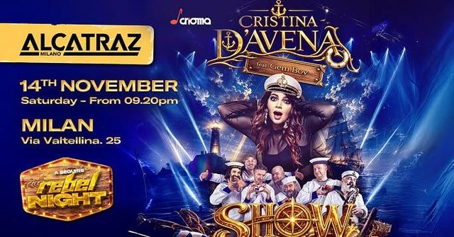 Cristina D'Avena/Gem Boy live + Rebel Night