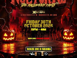 NOCTURNE: THE HALLOWEEN PARTY - Afrobeats/HipHop/Amapiano/RnB/DanceHall