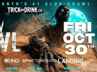 King Street Club Crawl | Toronto Halloween Party 2026 | Fri, Oct 30