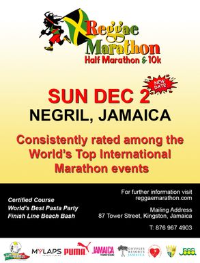 Reggae Marathon: Half marathon & 10K