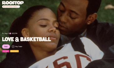Rooftop Cinema Club Presents Love & Basketball