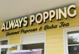 Always Popping — Gourmet Popcorn & Boba Tea