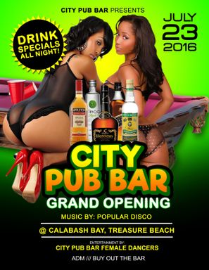 City Pub Bar Grand Opening