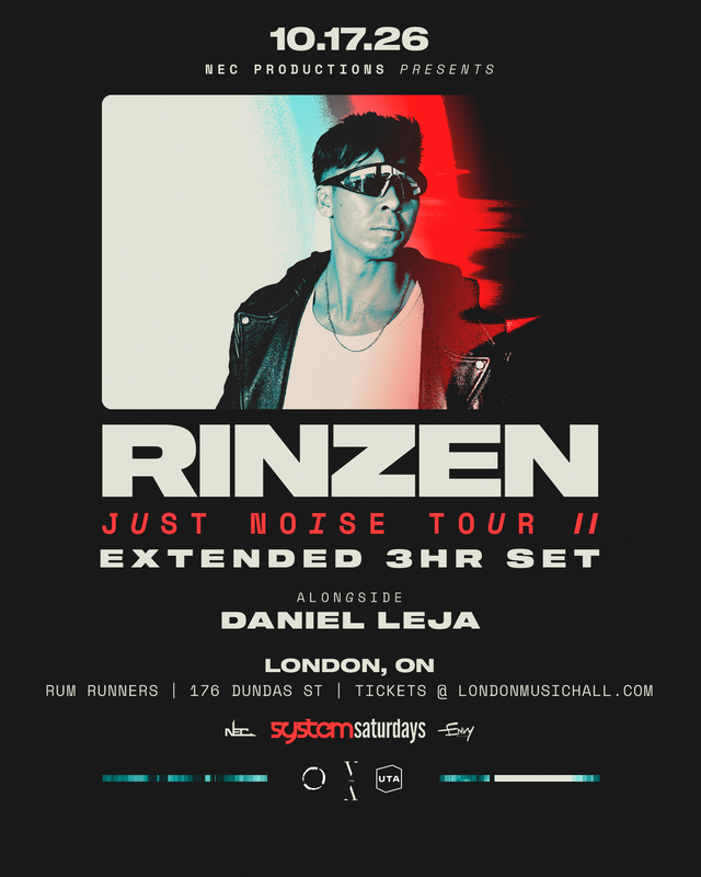 RINZEN “Just noise tour II” at System Saturdays