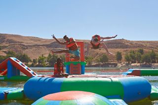 2-Hour Inflatable Water Obstacle Course near Los Angeles