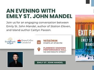An Evening with Emily St John Mandel