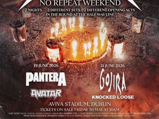 Metallica - 2 Day Pass at Sphere at The Venetian Resort