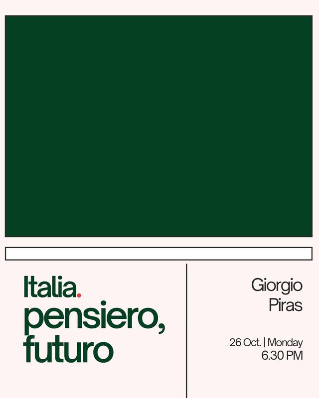 Italia. Pensiero, futuro #6