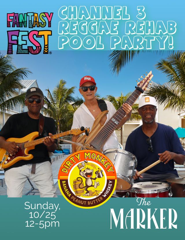 Fantasy Fest Channel 3 Reggae Rehab The Marker Key West Harbor Resort on October 25