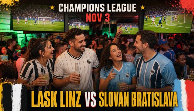 LASK Linz vs Slovan Bratislava