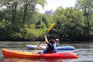 Beautiful Self Guided Kayaking by the Biltmore