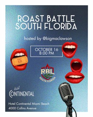 The Roast Battle League at Hotel Continental
