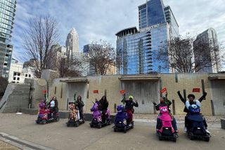Skyline and Streets: A Whimsical Rydables Ride Through Charlotte