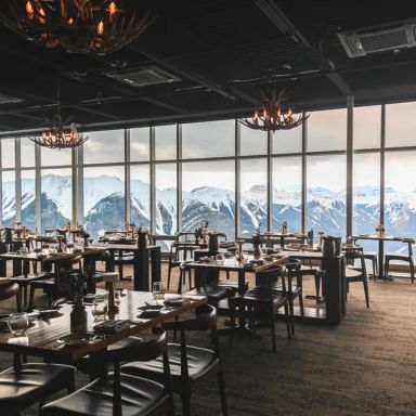 Sky Bistro, Mountain Top Dining @ Banff Gondola