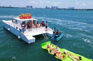 Miami Catamaran Excursion with Jet Skis & Banana Tube