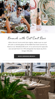 Brunch Out During Art Week at The Deck at Island Gardens